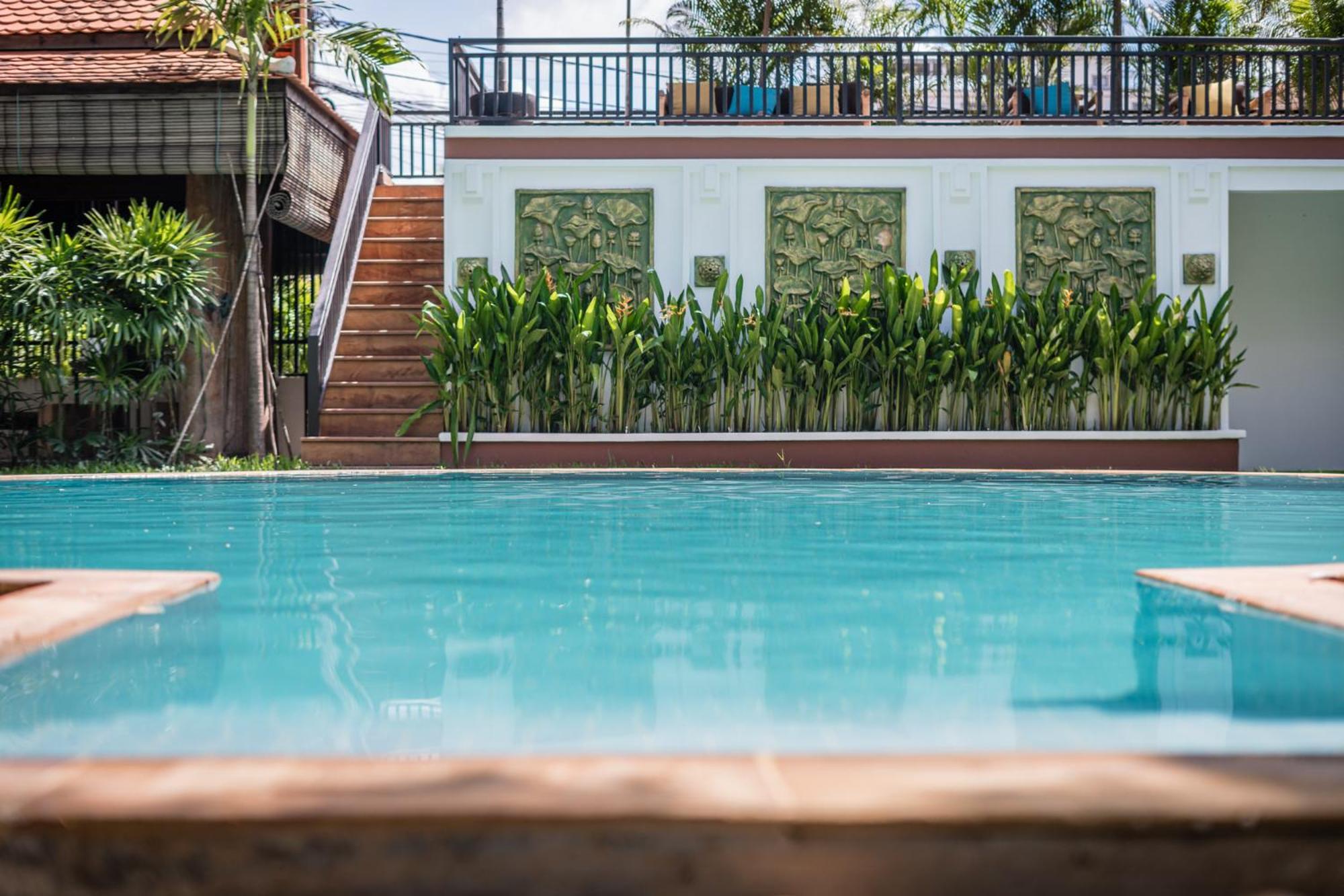 Bamboo Retreat Villa เสียมราฐ ภายนอก รูปภาพ